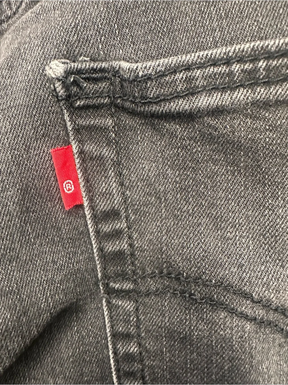 Levi's 514 Men's Black Straight Jeans 34x36